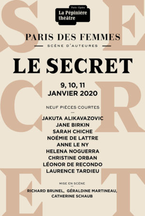 Paris des Femmes – Scènes d’auteurEs – 2020