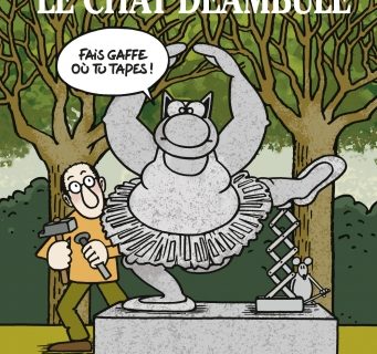 Le chat déambule et investit le Parc de Bruxelles